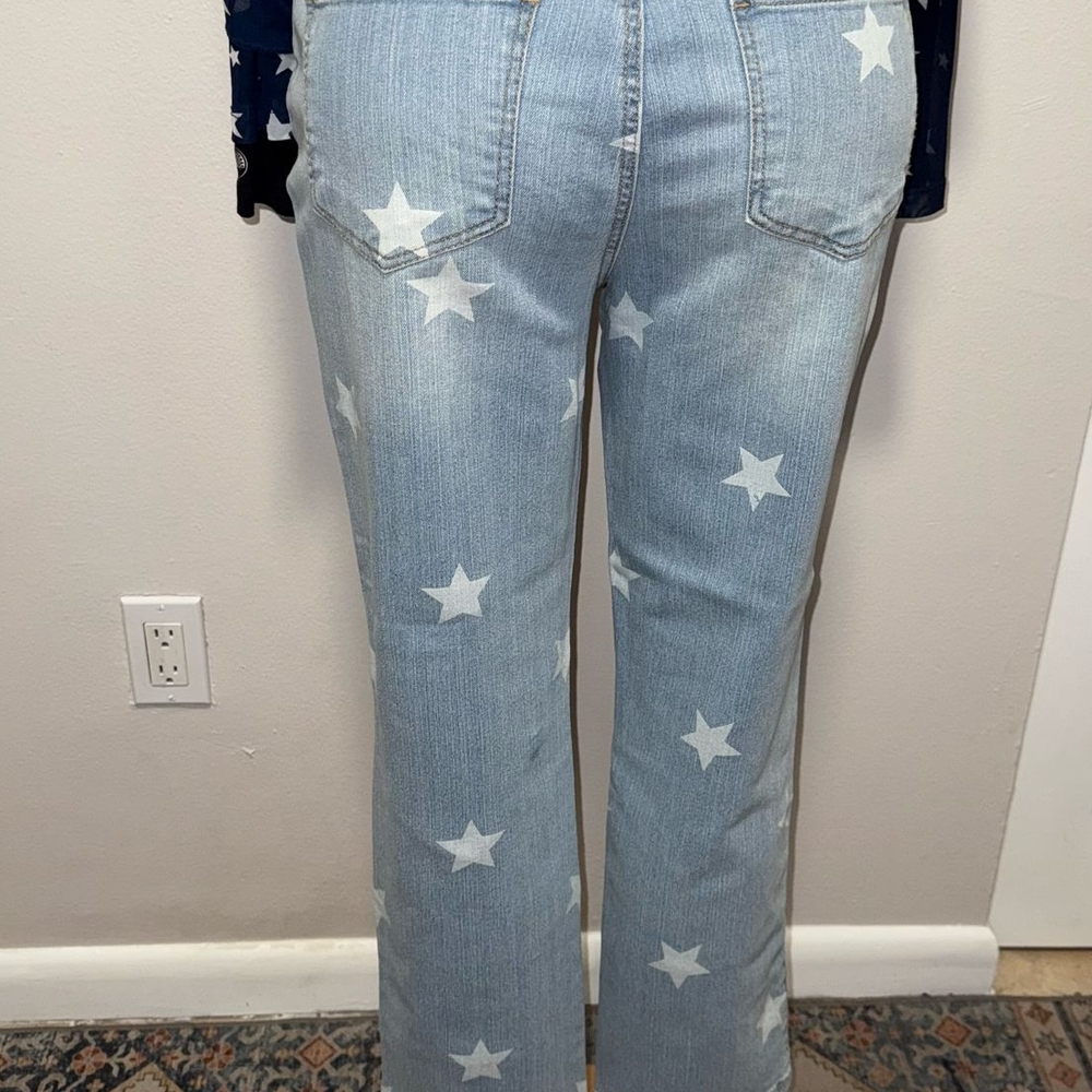 NWT JOUJOU Star Patterned jean size 13/14 - Picture 4 of 8